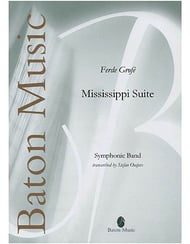 Mississippi Suite Concert Band sheet music cover Thumbnail